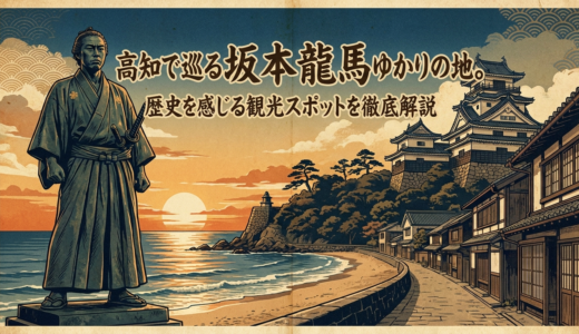 高知で巡る坂本龍馬ゆかりの地。歴史を感じる観光スポットを徹底解説