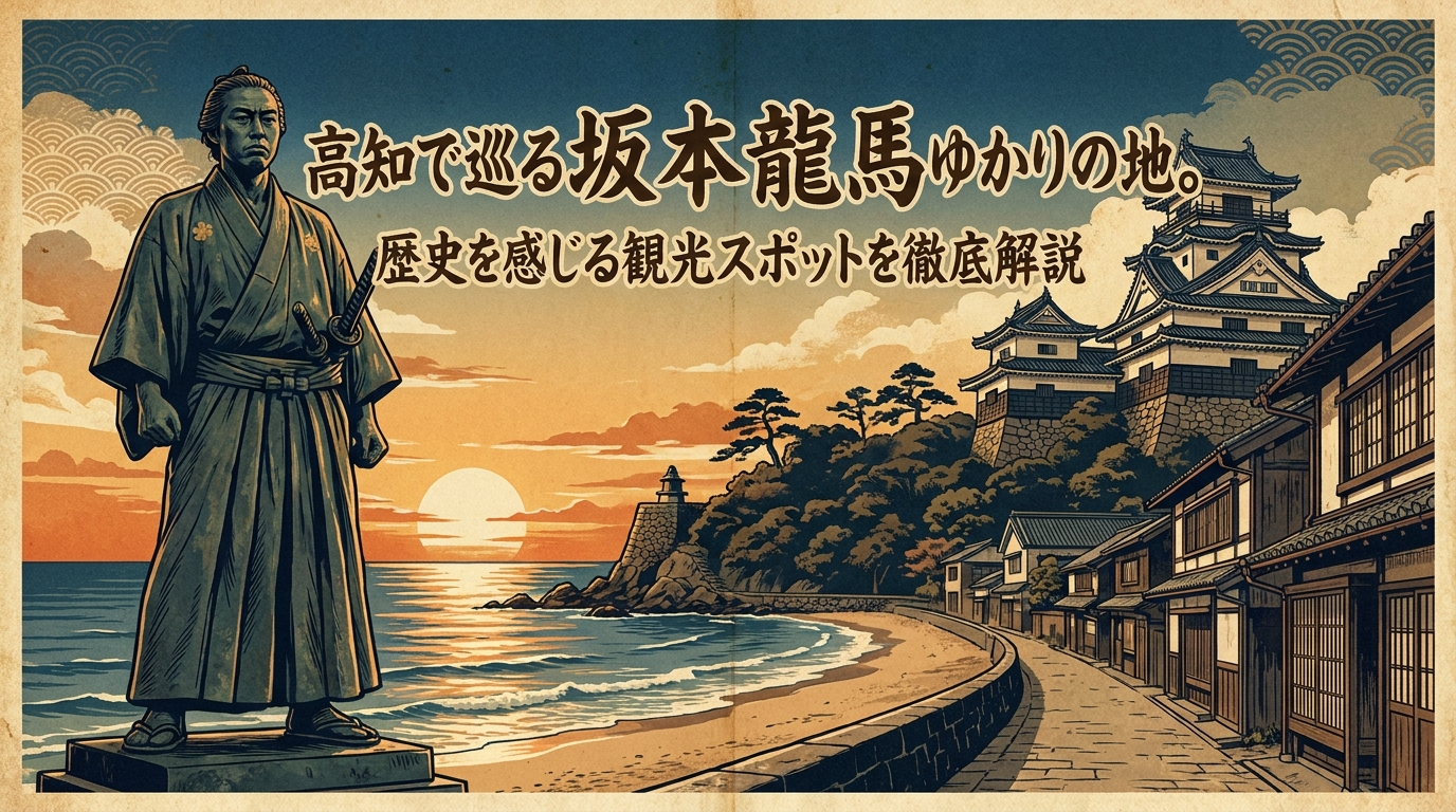 高知で巡る坂本龍馬ゆかりの地。歴史を感じる観光スポットを徹底解説