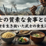 武士の質素な食事とは？戦乱の世を生き抜いた武士の食生活を解説
