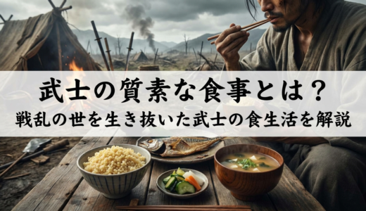 武士の質素な食事とは？戦乱の世を生き抜いた武士の食生活を解説