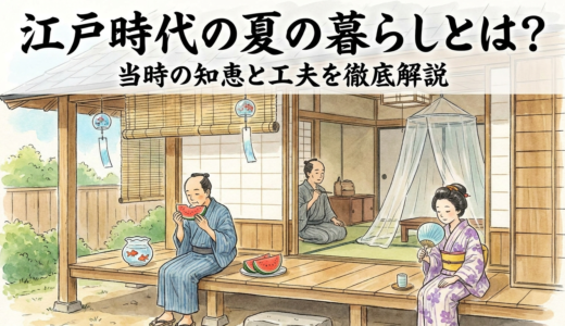 江戸時代の夏の暮らしとは？当時の知恵と工夫を徹底解説