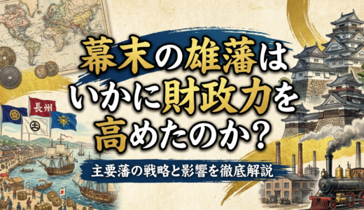 幕末の雄藩はいかに財政力を高めたのか？主要藩の戦略と影響を徹底解説